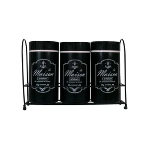 بانکه پاریس مدل شیشه ای کد A12 مجموعه 3 عددی