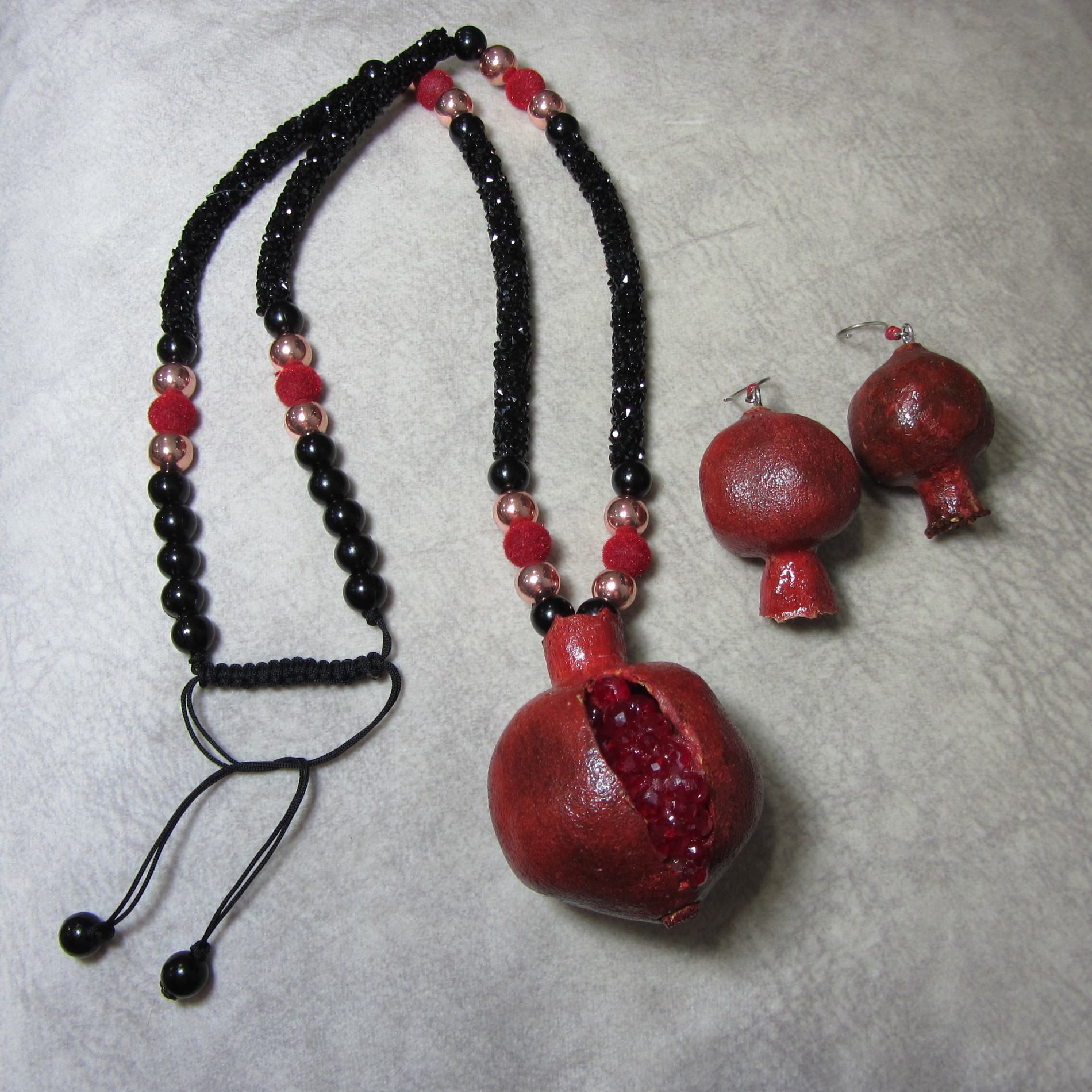 نیم ست دخترانه مدل انار یلدا