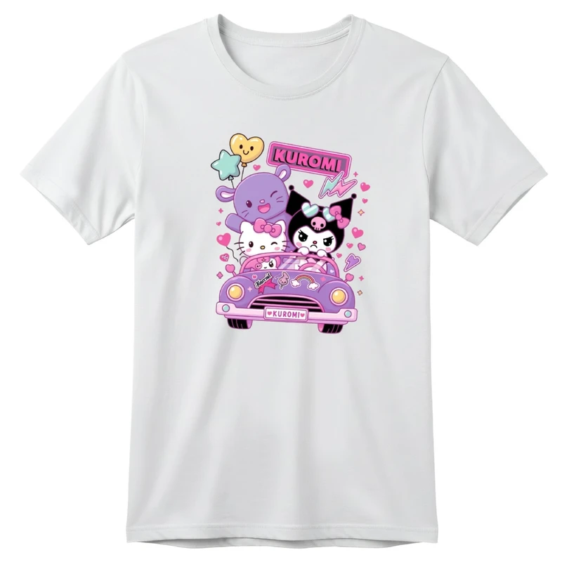 تی‌شرت آستین کوتاه بچگانه مدل کرومی کد v18 