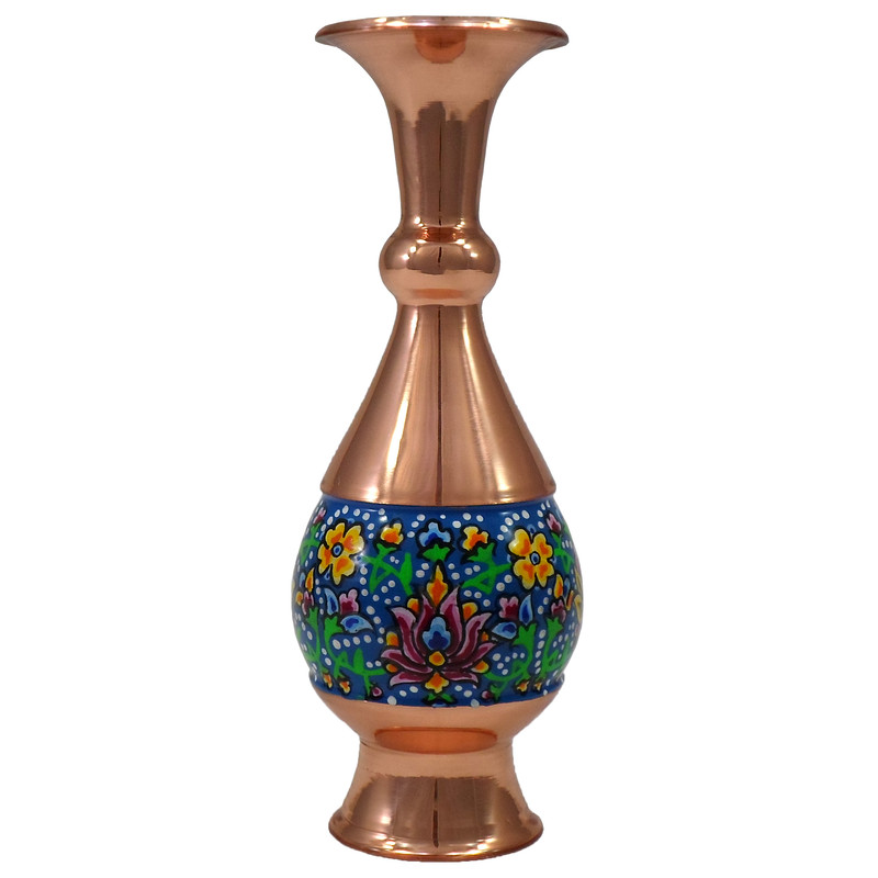 گلدان مسی مدل صراحی کد 16
