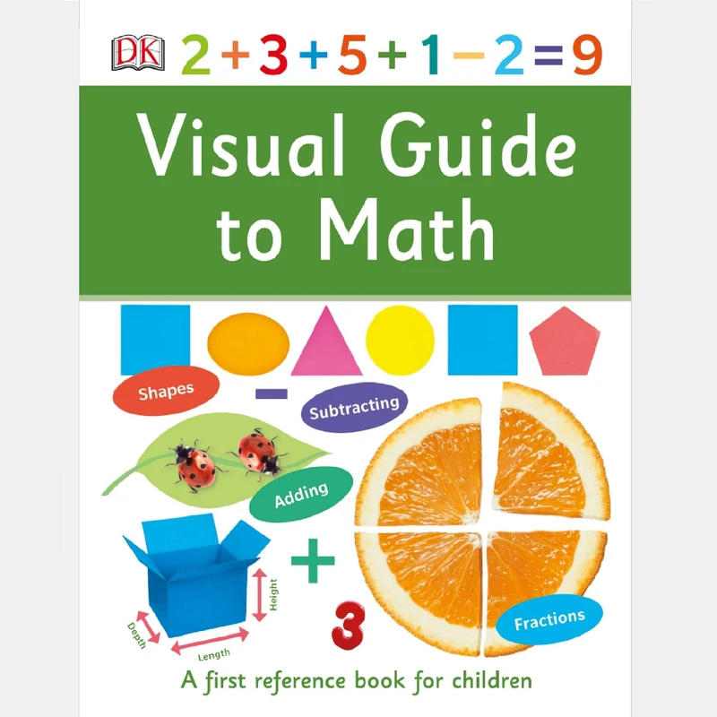  کتاب Visual Guide to Math اثر Karen Wilding نشر دیکی