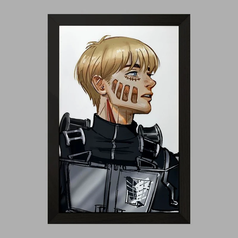 تابلو خندالو مدل ارمین انیمه اتک آن تایتان Attack on Titan کد 18599