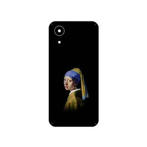 MAHOOT Girl with a Pearl Earring of Vermeer Cover Sticker for Samsung Galaxy A03 Core