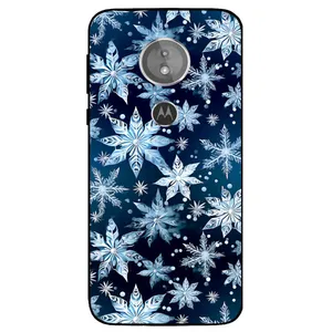 Megafone Snowflake 2824 Cover For Motorola Moto E5 / G6 Play