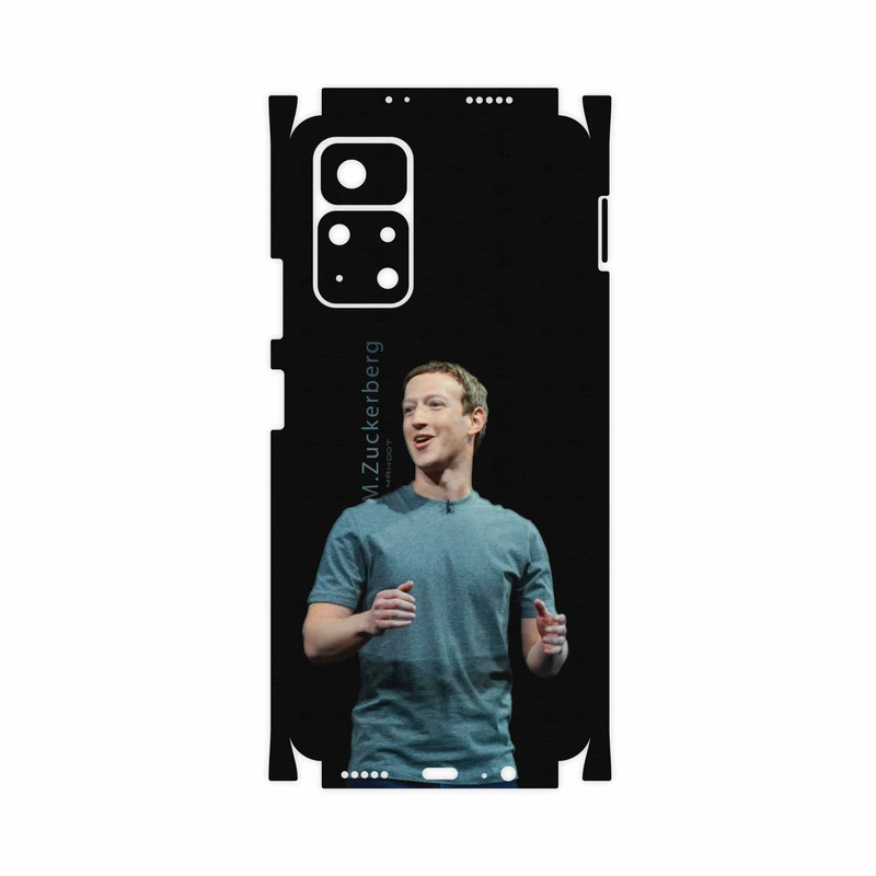 برچسب پوششی ماهوت مدل Mark-Zuckerberg-FullSkin مناسب برای گوشی موبایل شیائومی Poco M4 Pro 5G