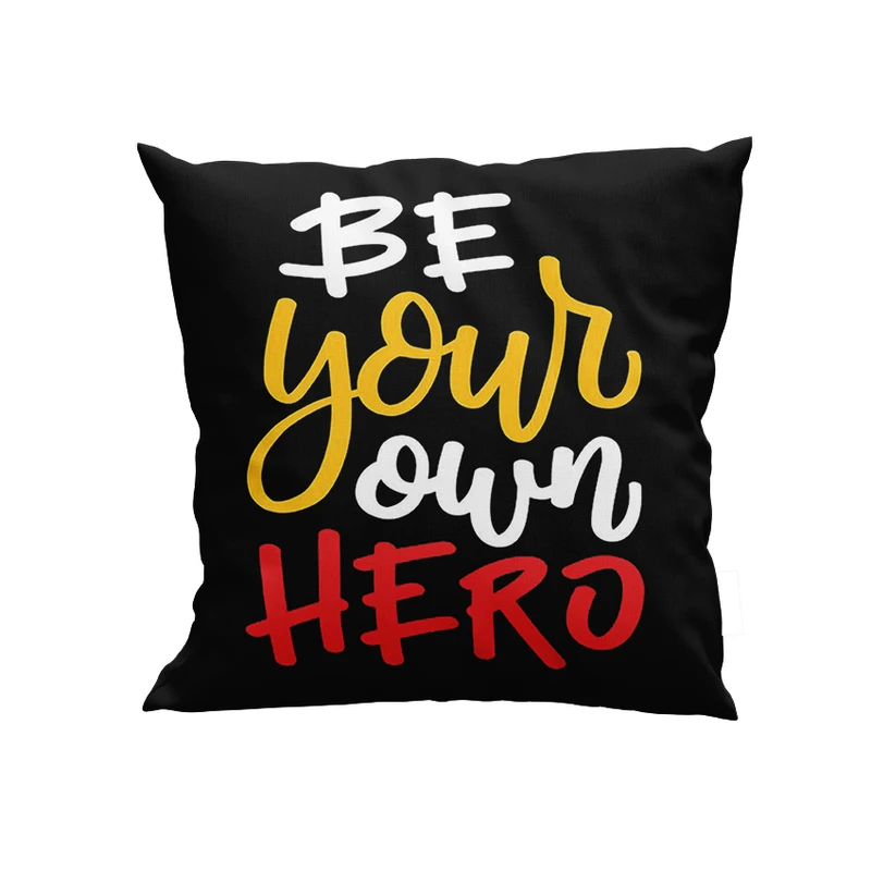 کوسن مدل قهرمان خودت باش کد DKK870