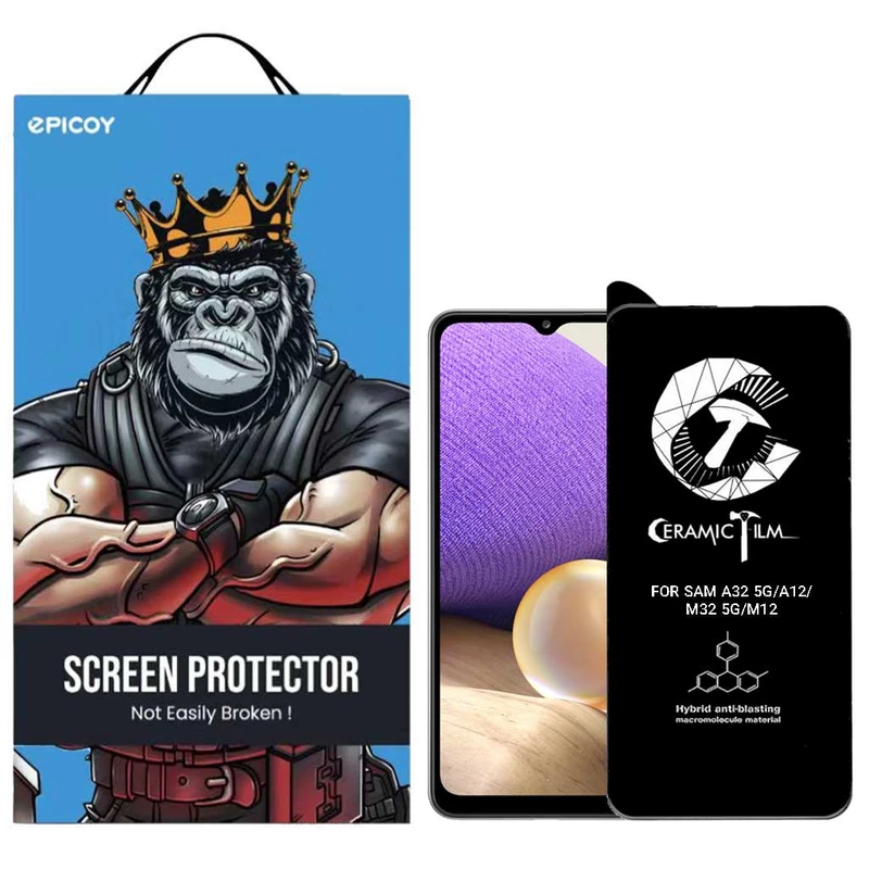 محافظ صفحه نمایش سرامیکی اپیکوی مدل CR7 مناسب برای گوشی موبایل سامسونگ Galaxy A32 5G/ A12/ M32 5G/ M12