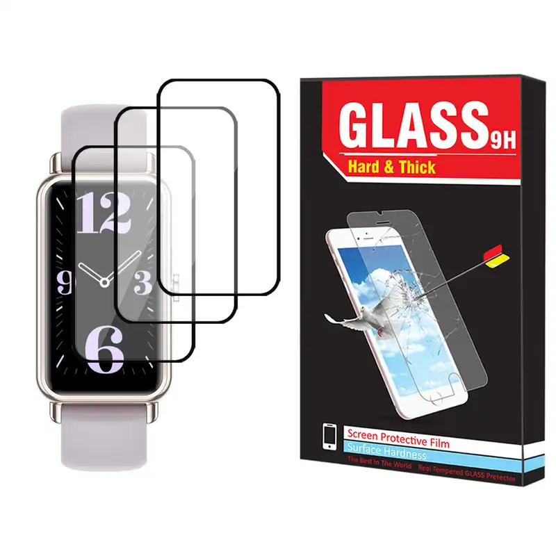 محافظ صفحه نمایش نانو هارد اند تیک مدل NHT مناسب برای ساعت هوشمند هوآوی Watch Fit Mini بسته سه عددی