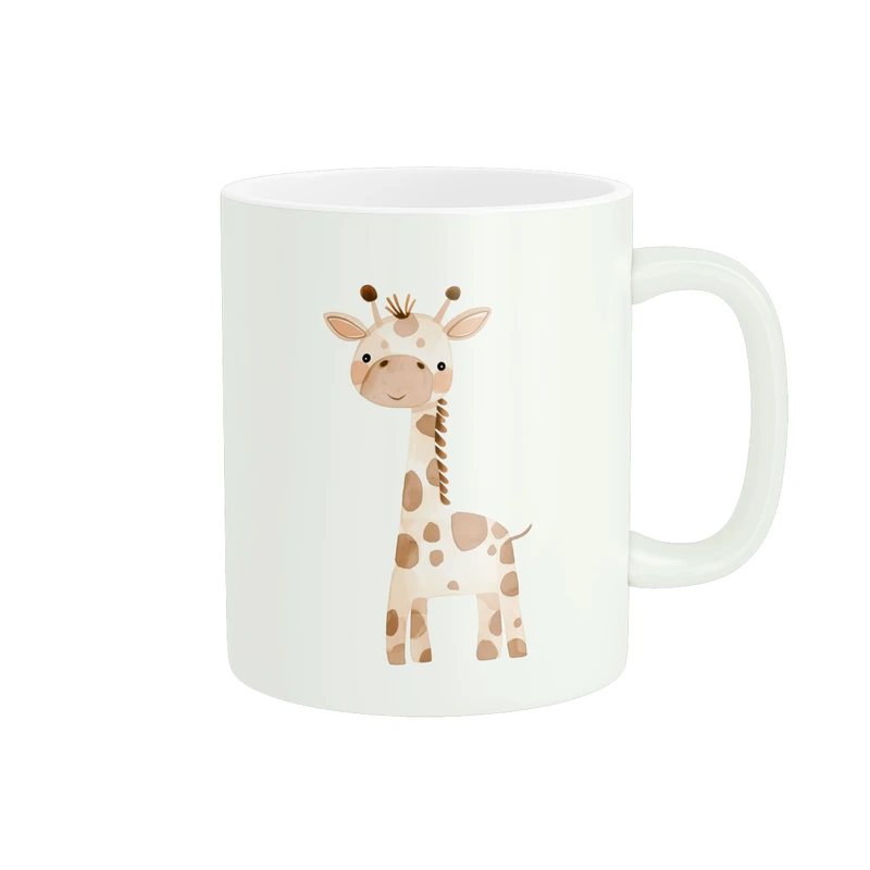 ماگ پاد آفرین مدل نقاشی زرافه کد 886