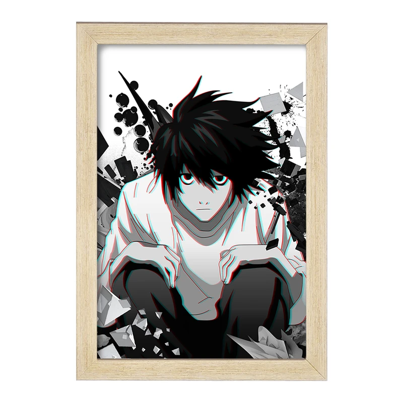 تابلو خندالو مدل ال لاولیت انیمه دفترچه مرگ Death Note  کد 11309
