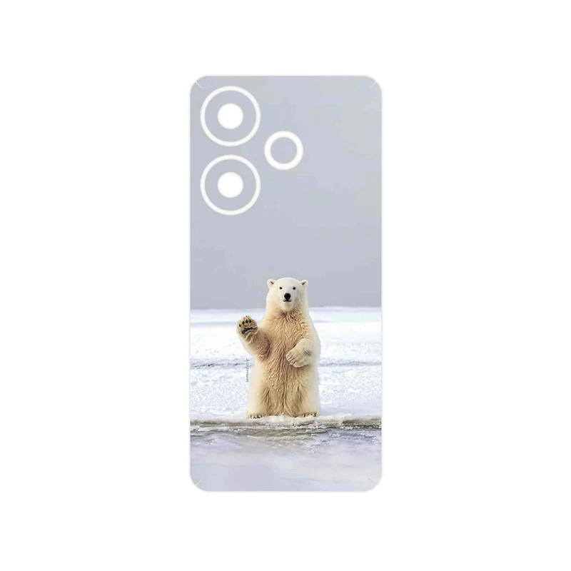 برچسب پوششی ماهوت مدل Polar_bear مناسب برای گوشی موبایل شیائومی Poco F6