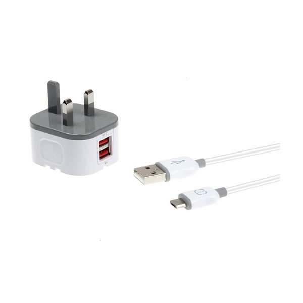 شارژر دیواری  والنوت مدل kit به همراه کابل تبدیل USB-C شارژر دیواری  والنوت مدل kit به همراه کابل تبدیل USB-C