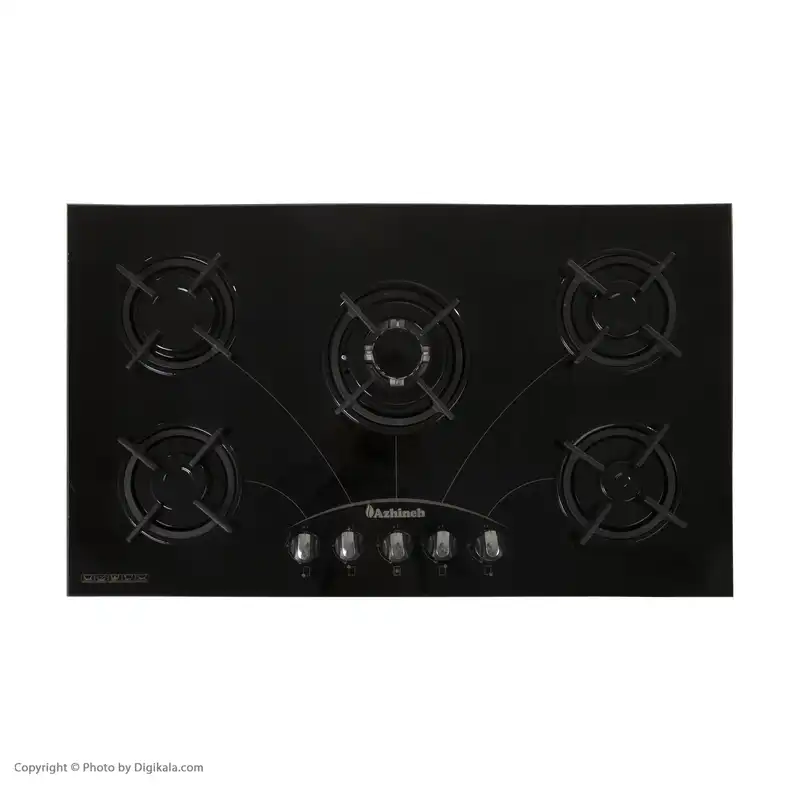 اجاق گاز صفحه ای آژینه مدل والسا