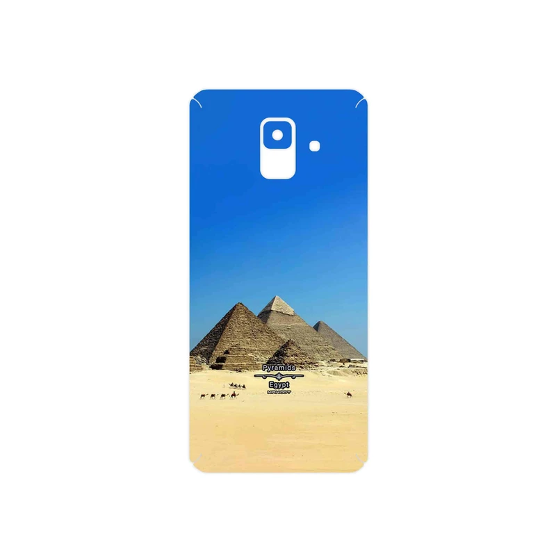 برچسب پوششی ماهوت مدل Pyramids of Egypt مناسب برای گوشی موبایل سامسونگ Galaxy A6 2018