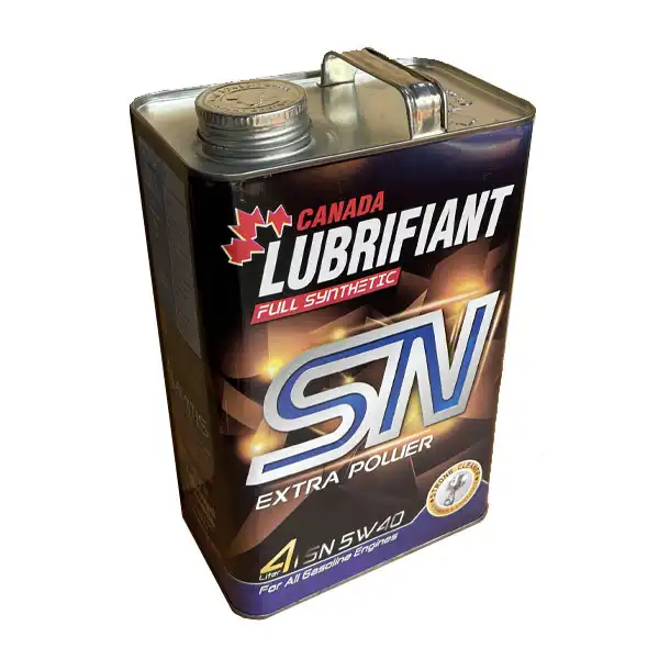 روغن موتور کانادا لوبریفنت مدل 5W40 SN حجم 4 لیتر