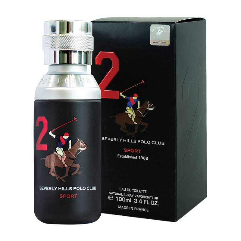 ادوتویلت مردانه بورلی هیلز پولو کلاب مدل Number 2  حجم  100 میلی لیتر