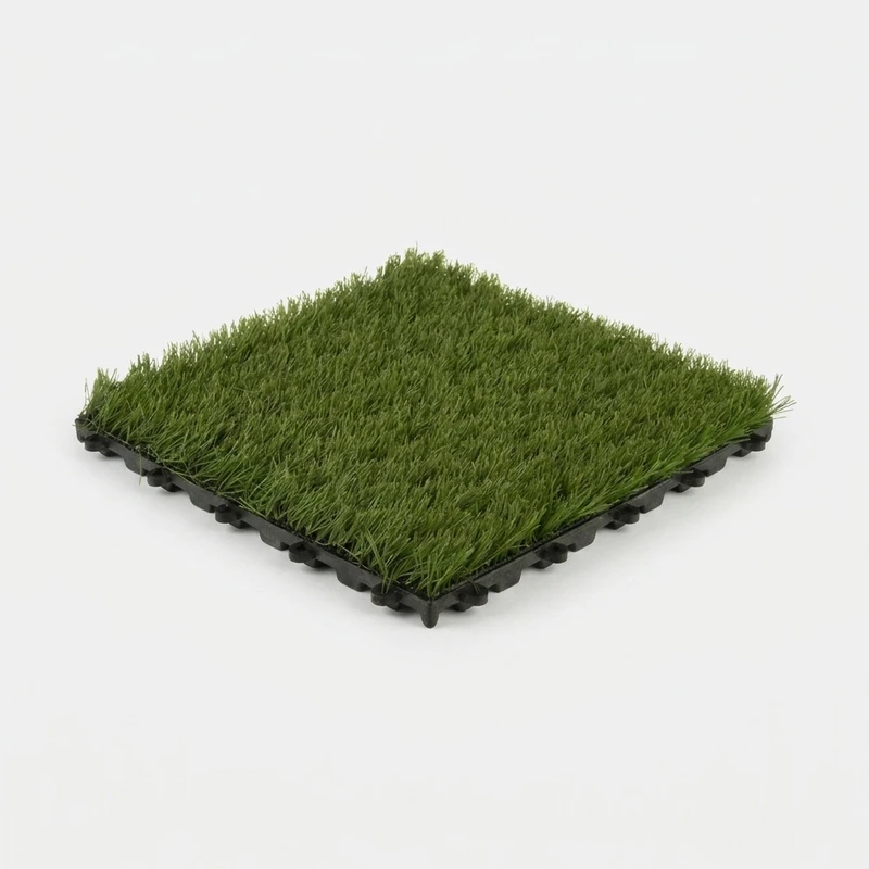 چمن مصنوعی مدل تایل سایز 30x30 بسته دو عددی