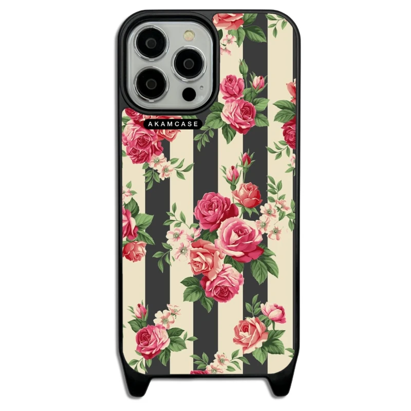 کاور آکام مدل AMCWLA13PROMAX-FLOWERS15 مناسب برای گوشی موبایل اپل iPhone 13 Pro Max