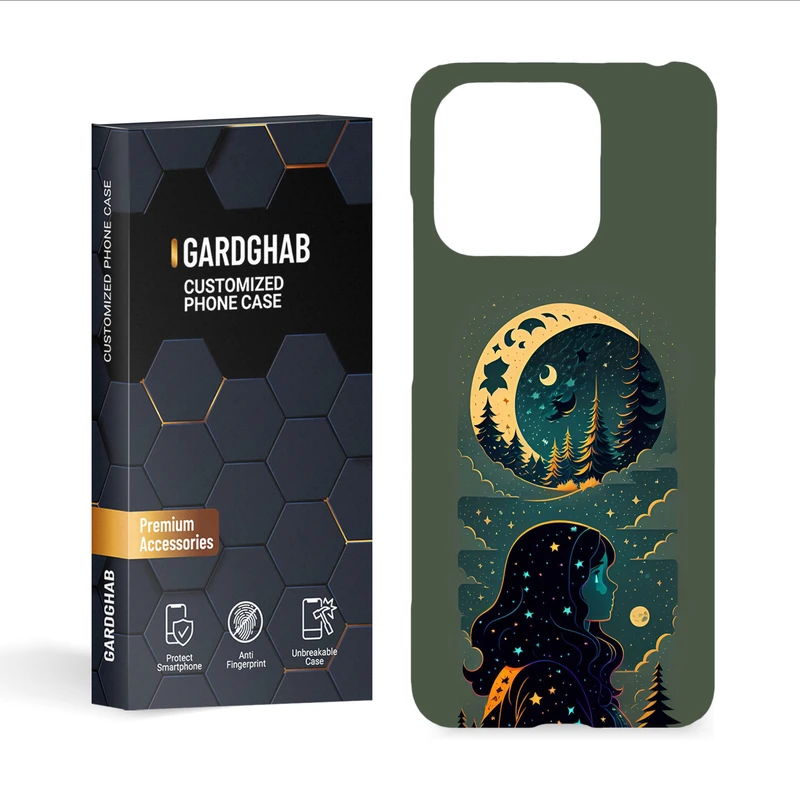 کاور گارد قاب مدل دخترانه مناسب برای گوشی موبایل شیائومی Redmi 12C