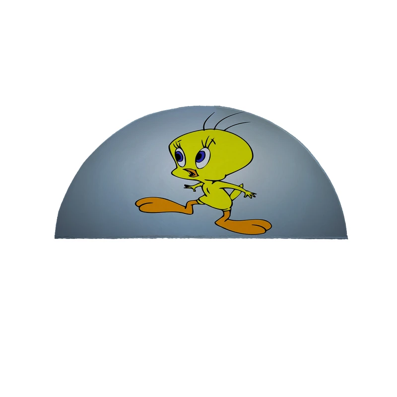 پادری مدل نیم دایره طرح جوجه کد 8519 سایز 90×45 سانتی متر