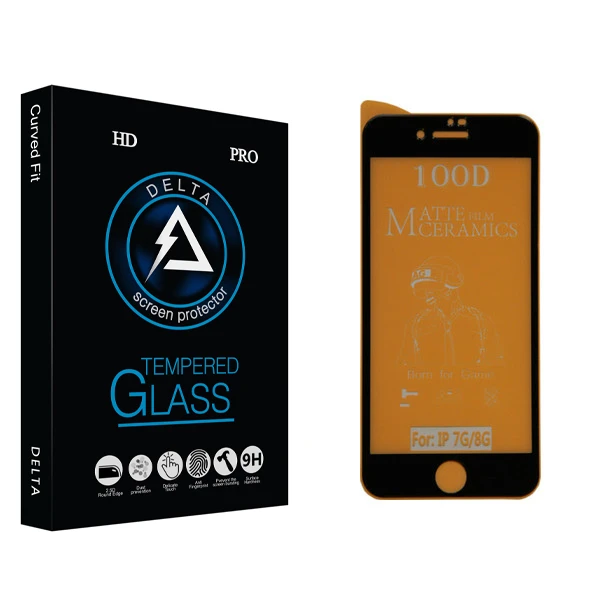 محافظ صفحه نمایش مات دلتا مدل Fit مناسب برای گوشی موبایل اپل iphone 7/ 8