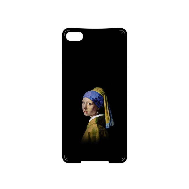 برچسب پوششی ماهوت مدل Girl with a Pearl Earring of Vermeer مناسب برای گوشی موبایل بلک بری Z30
