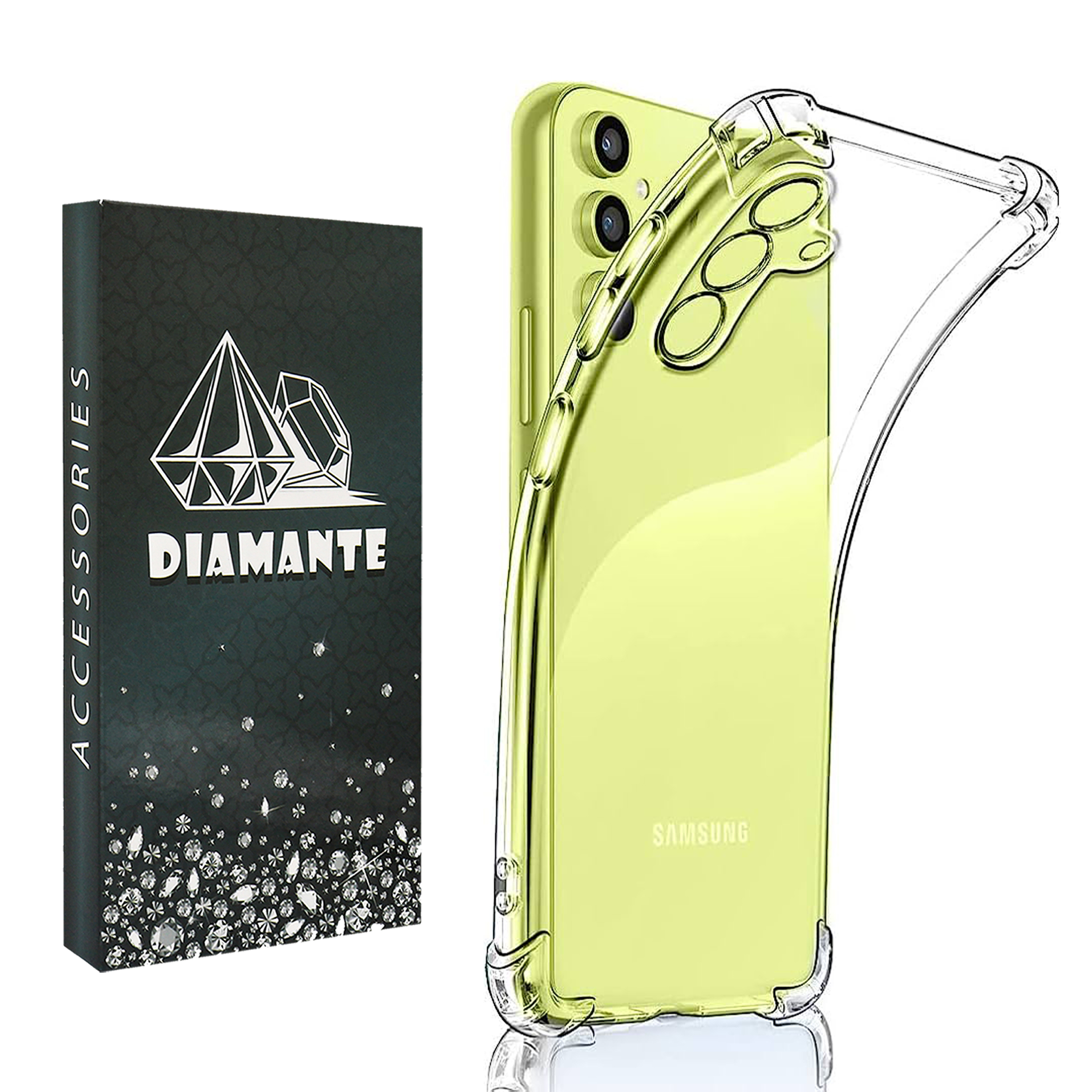 کاور دیامانته مدل Bianco Navy مناسب برای گوشی موبایل سامسونگ Galaxy A54 5G
