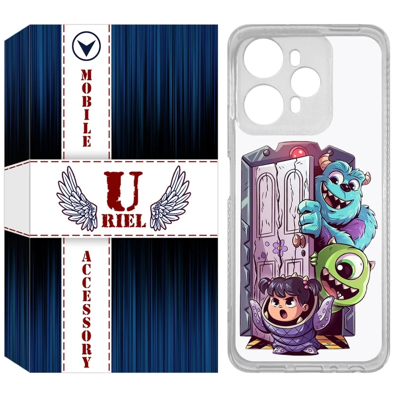 کاور یوریل مدل Clear کد 67 طرح سالیوان مناسب برای گوشی موبایل وکال V1 / V1 Plus