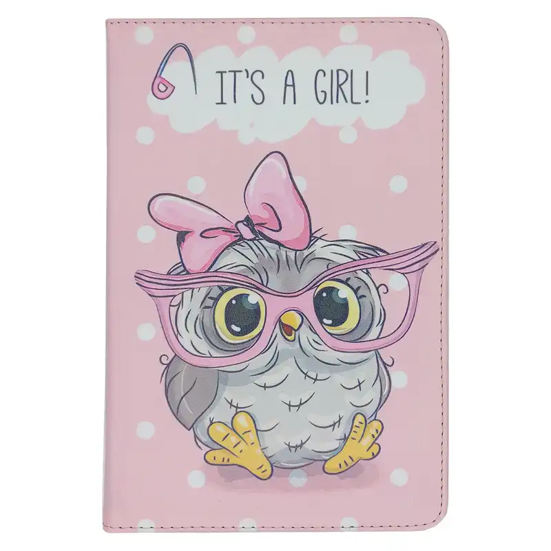 کیف کلاسوری طرح جغد فانتزی مناسب برای تبلت سامسونگ Galaxy Tab A7 10.4 2020 / T505