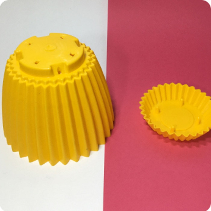 گلدان دانیال پلاستیک مدل 4-604 مجموعه 4 عددی