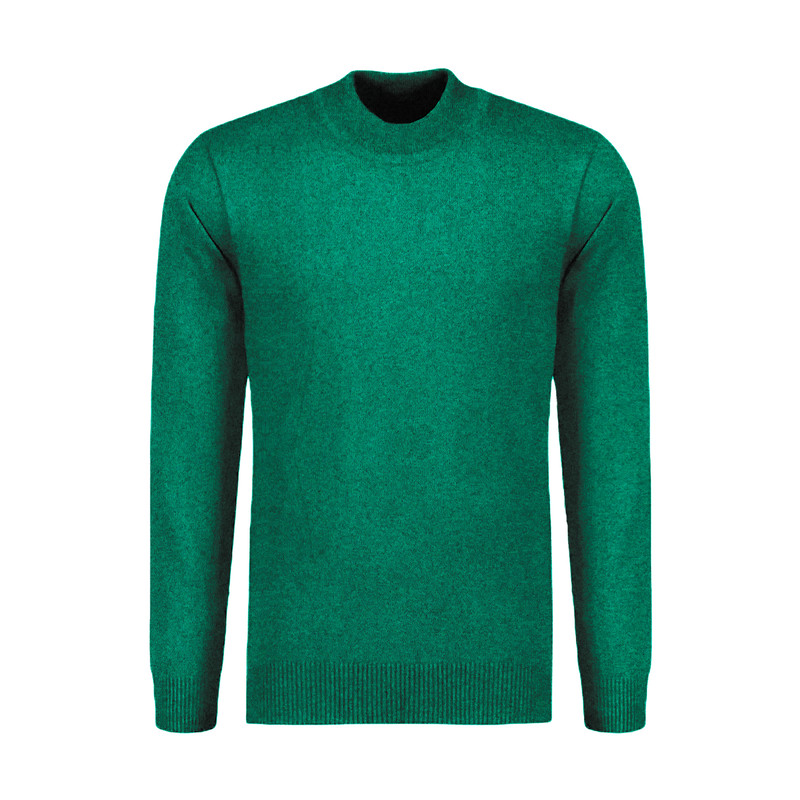 پلیور  مردانه مدل یقه گرد کد SG22 رنگ سبز کله غازی