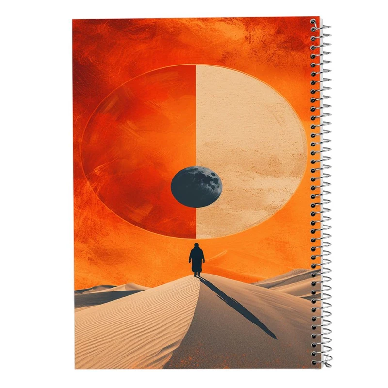 دفتر نقاشی 50 برگ مدوپد مدل ماه کد DF15510