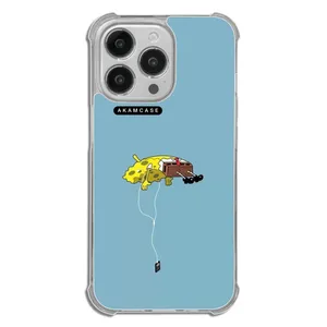 AKAM AMC-WTA13PRO-SPONGE BOB1 Cover For Apple iPhone 13 Pro