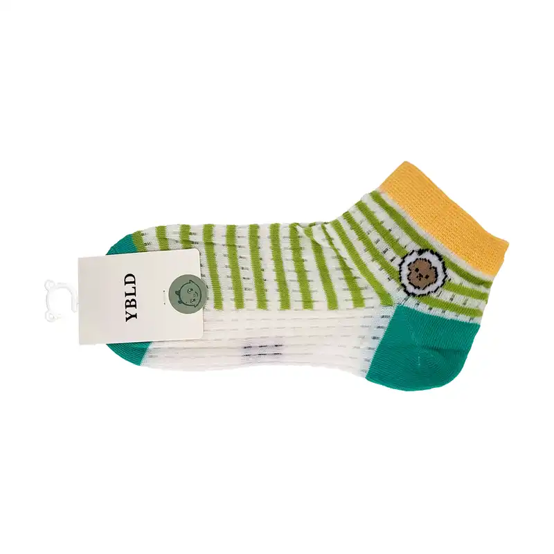 جوراب بچگانه مدل تدی - کد 05042 - بسته 3 عددی
