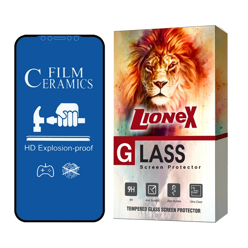محافظ صفحه نمایش مات لایونکس مدل CERMAL مناسب برای گوشی موبایل اپل iPhone 11 Pro / XS / X