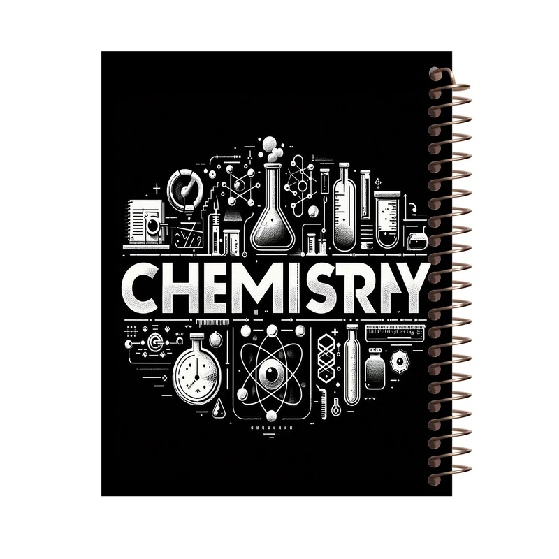 دفتر مشق 60 برگ طرح شیمی کد M476