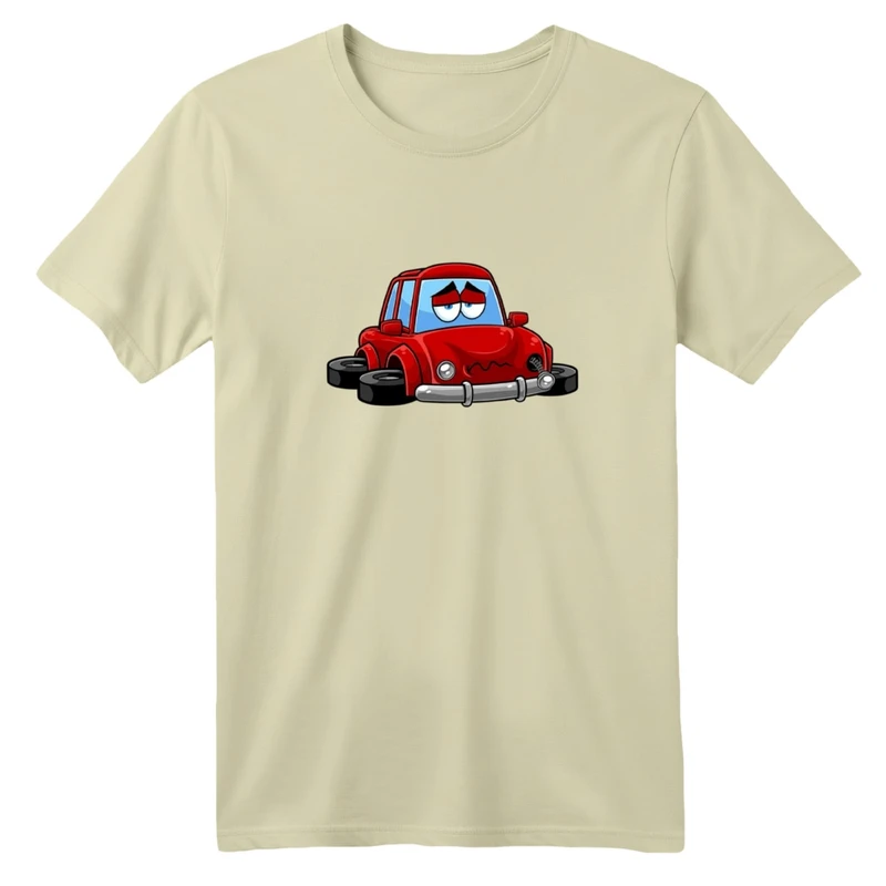 تی شرت آستین کوتاه بچگانه مدل ماشین ها کد 05