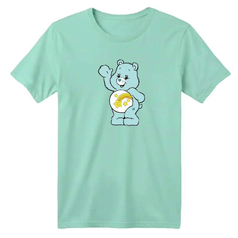 تی شرت آستین کوتاه بچگانه مدل خرس مهربون کد 01