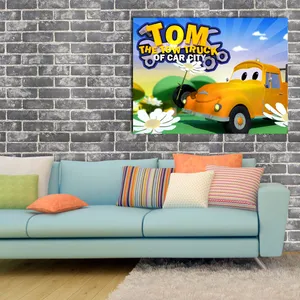 تابلو شاسی کودک مدل تام کامیون یدک کش کد 3