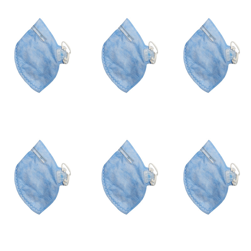 ماسک تنفسی مدل Hy8222 FFP2 بسته 6 عددی