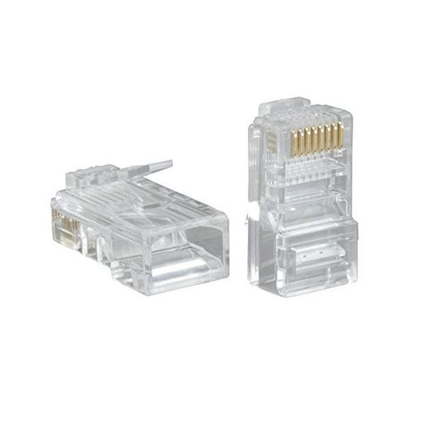 سوکت شبکه cat5 مدل C2 بسته 30 عددی سوکت شبکه cat5 مدل C2 بسته 30 عددی