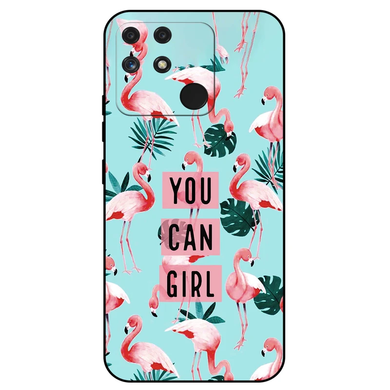 کاور مگافون طرح فلامینگو مدل 8032 مناسب برای گوشی موبایل ریلمی Narzo 50A