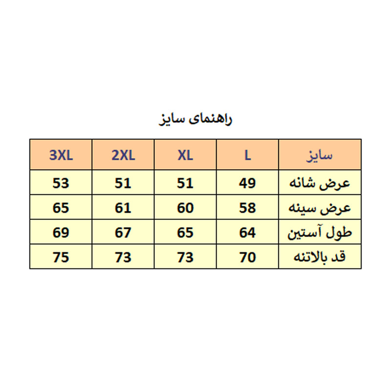 کاپشن مردانه مدل M3577
