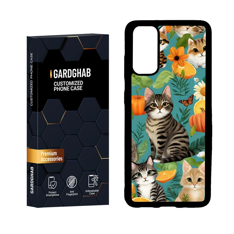 کاور گارد قاب مدل دور ژله ای هنری مناسب برای گوشی موبایل سامسونگ Galaxy S20