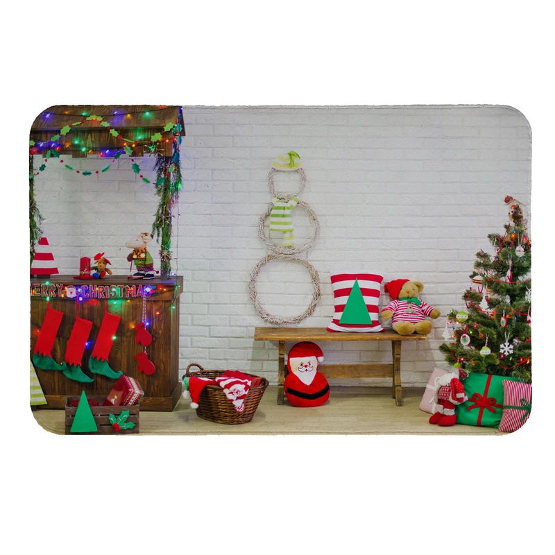 پادری طرح کریسمس کد 5137 سایز 110 × 80 سانتی متر