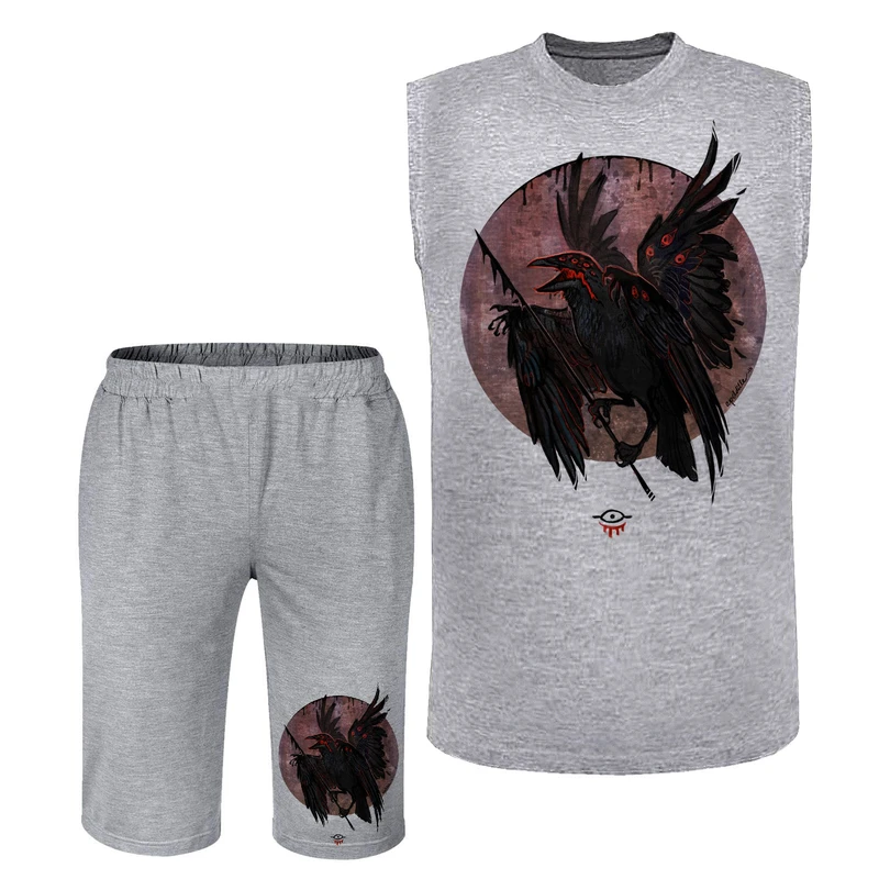 ست تاپ و شلوارک مردانه مدل N658