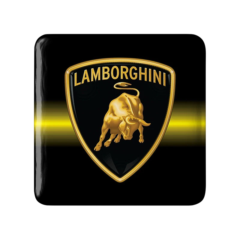 مگنت خندالو طرح لامبورگینی Lamborghini مدل مربعی کد 30637