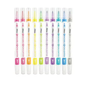 ماژیک علامت گذار جیمیاو مدل پاک شونده کد 6569 مجموعه 10 عددی