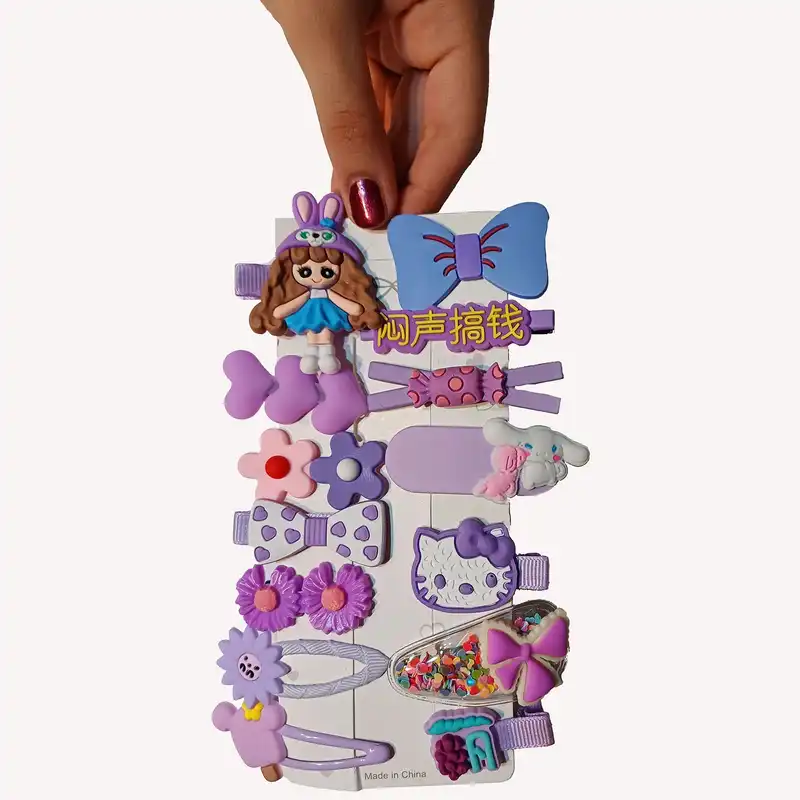 گیره مو زنانه مدل s1 مجموعه 14 عددی