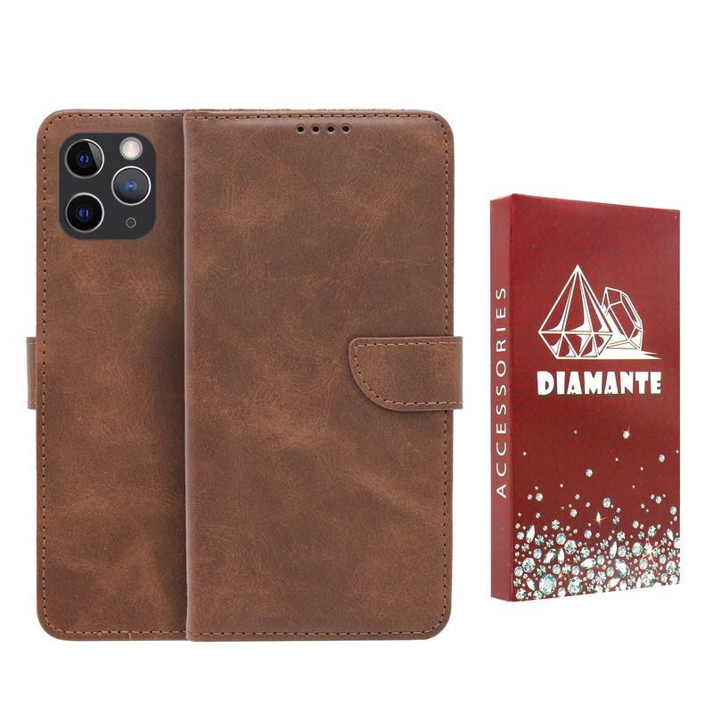 کیف کلاسوری دیامانته مدل Bers Ros مناسب برای گوشی موبایل اپل iPhone 13 Pro Max